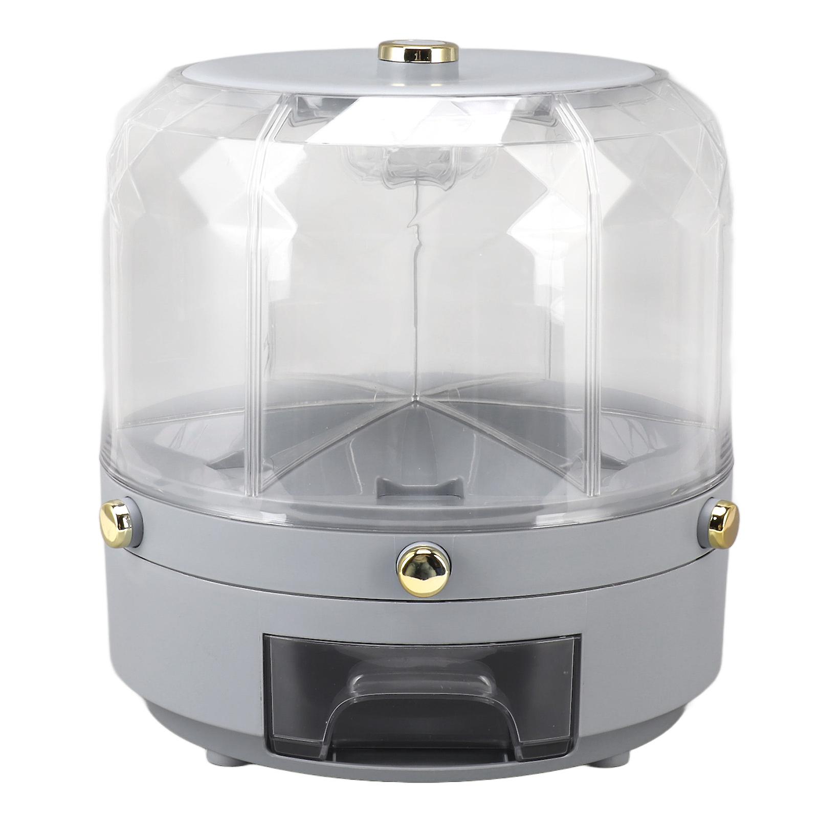 Rotating Grain Storage Box, Rice Dispenser, Kitchen Organizer