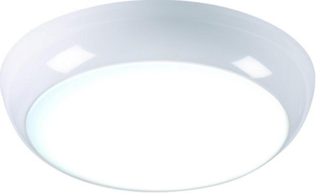LED Bulkhead with Sensor 6000K, 230V IP44 14W