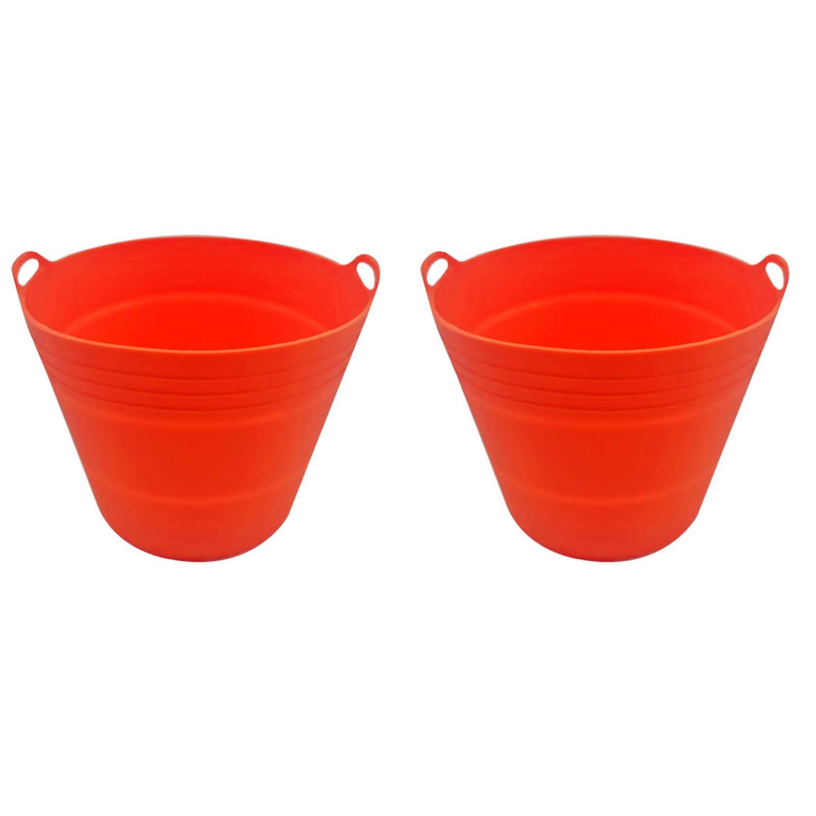 Silicone Grease Bucket Multifunctional Non-leak Food Oil Bucket for Camping