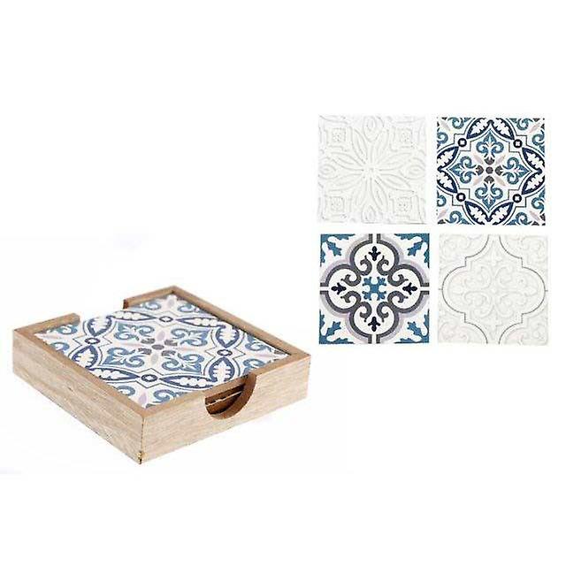 Moroccan Tile Coasters - 4 Pack