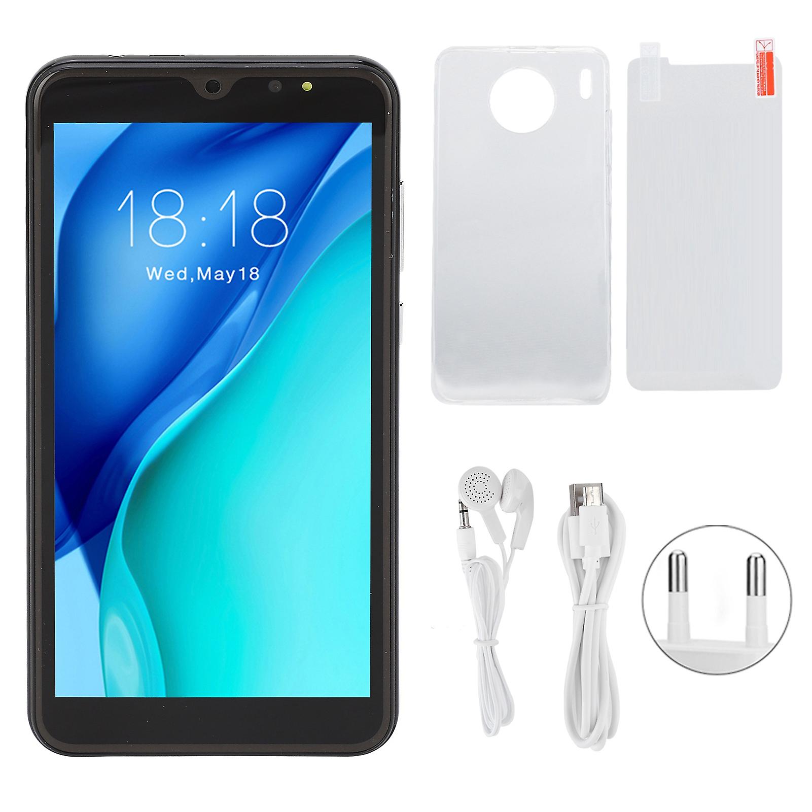 M30PLUS 5.72" 3G Smartphone - AI Camera, Dual SIM, Android, Black, EU Version