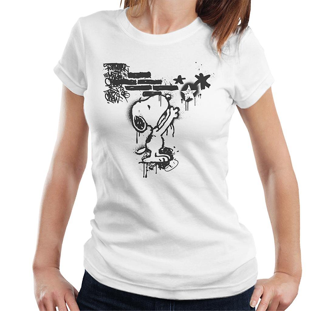 Peanuts Snoopy Star Graffiti Women's T-Shirt