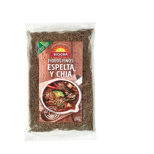 Organic Thin Spelled Noodles with chia 250 g