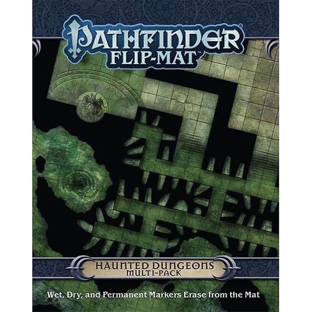 Pathfinder Accessories Highly Collectable Flip Mat Haunted Dungeons Multi-Pack