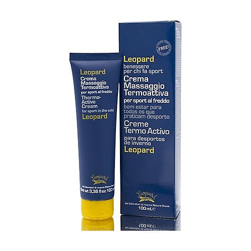 Leopard Thermoactive Massage Cream 100 ml of cream