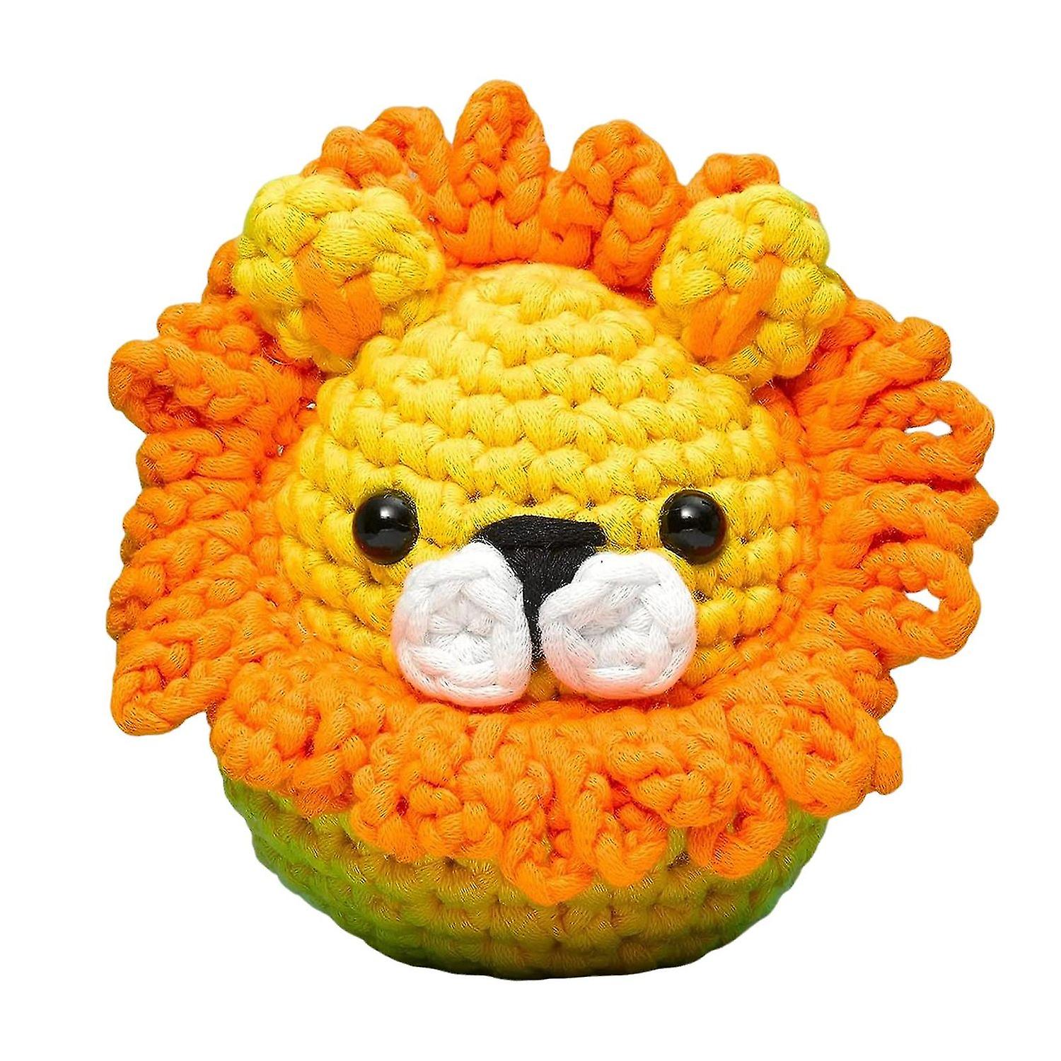 Doll Crochet Set Step-by-Step Video Tutorials Extra Yarn Included Complete Crochet Kit for Beginners