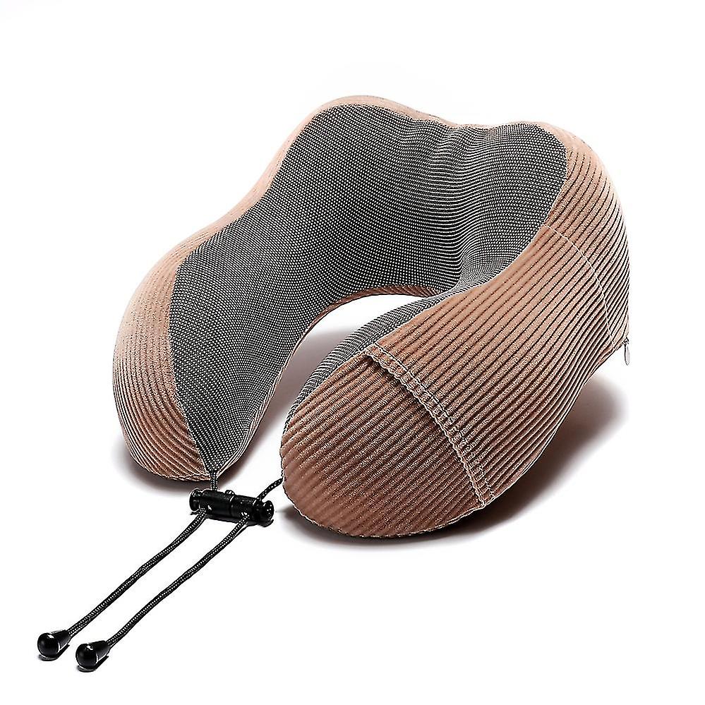 Travel Pillow, Memory Foam Neck Pillow With 360-degree Head Support Comfortable Airplane Pillow With Storage Bag Lightweight Traveling Pillow For Slee