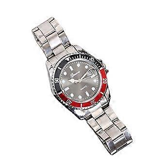 Herren Luxus Militär Edelstahl Datum Sport Quarz Analog Armbanduhr