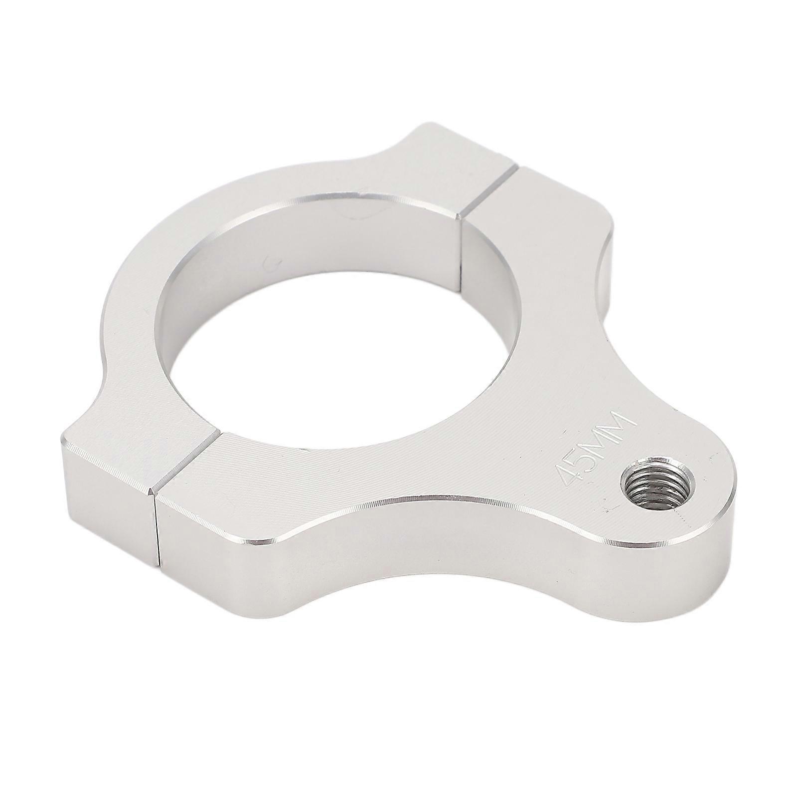 Steering Damper Fork Frame Mounting Clamp Vibrations Reduction Lightweight Damper Fork Bracket Support Holder for Motorcycle 45MM