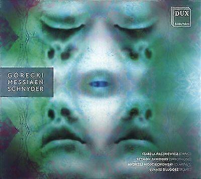 Henryk Mikolaj Gorecki : Górecki/Messiaen/Schnyder CD (2021)