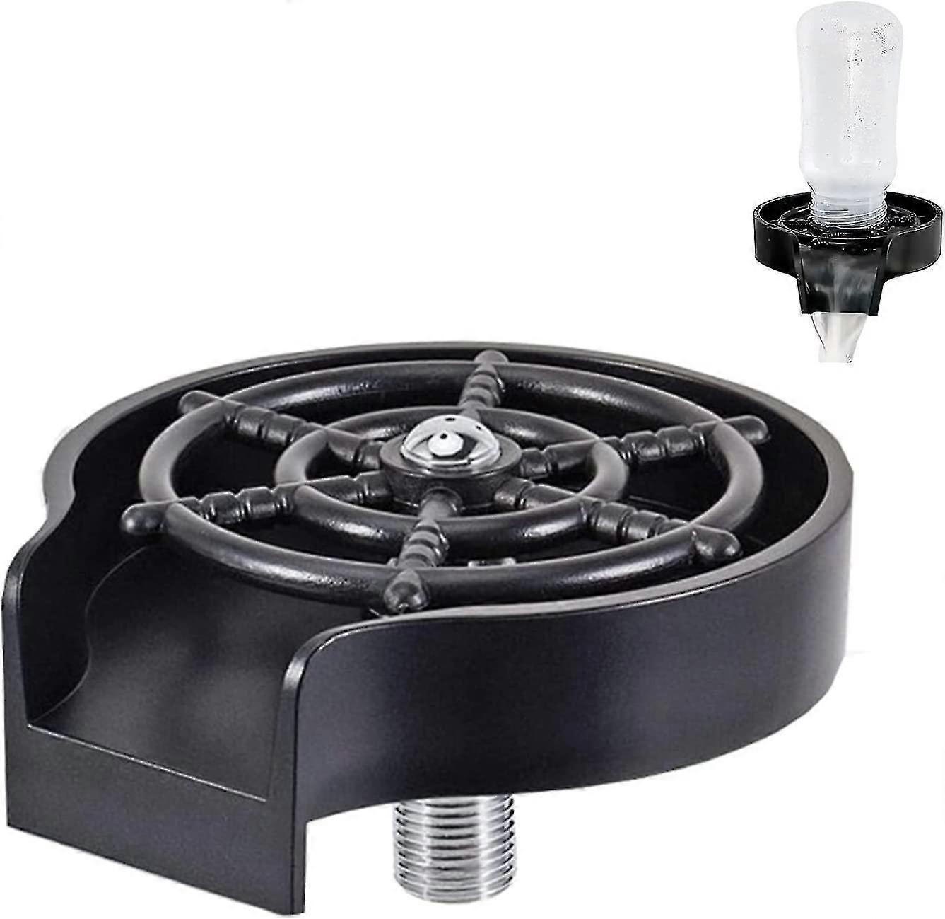 Sink Glass Rinser,quick Wash,easy Install Accessories (abs)