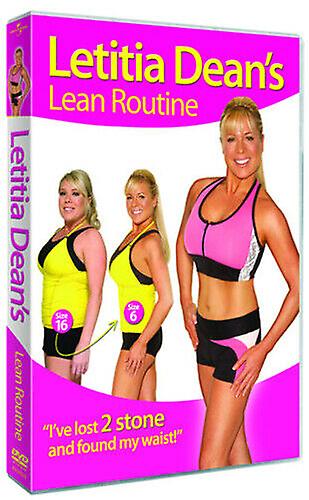Letitia Deans Lean Routine DVD (2008) Letitia Dean cert E - Region 2
