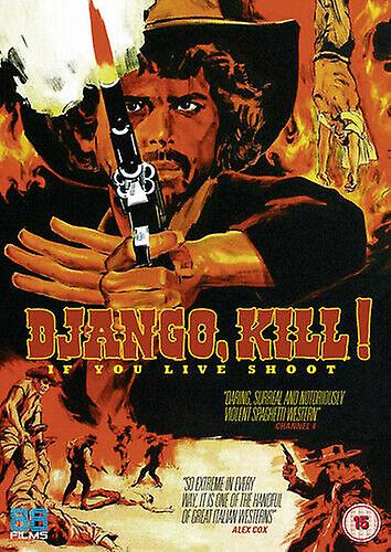 Django Kill - If You Live Shoot! DVD (2017) Thomas Milian Questi (DIR) cert - Region 2