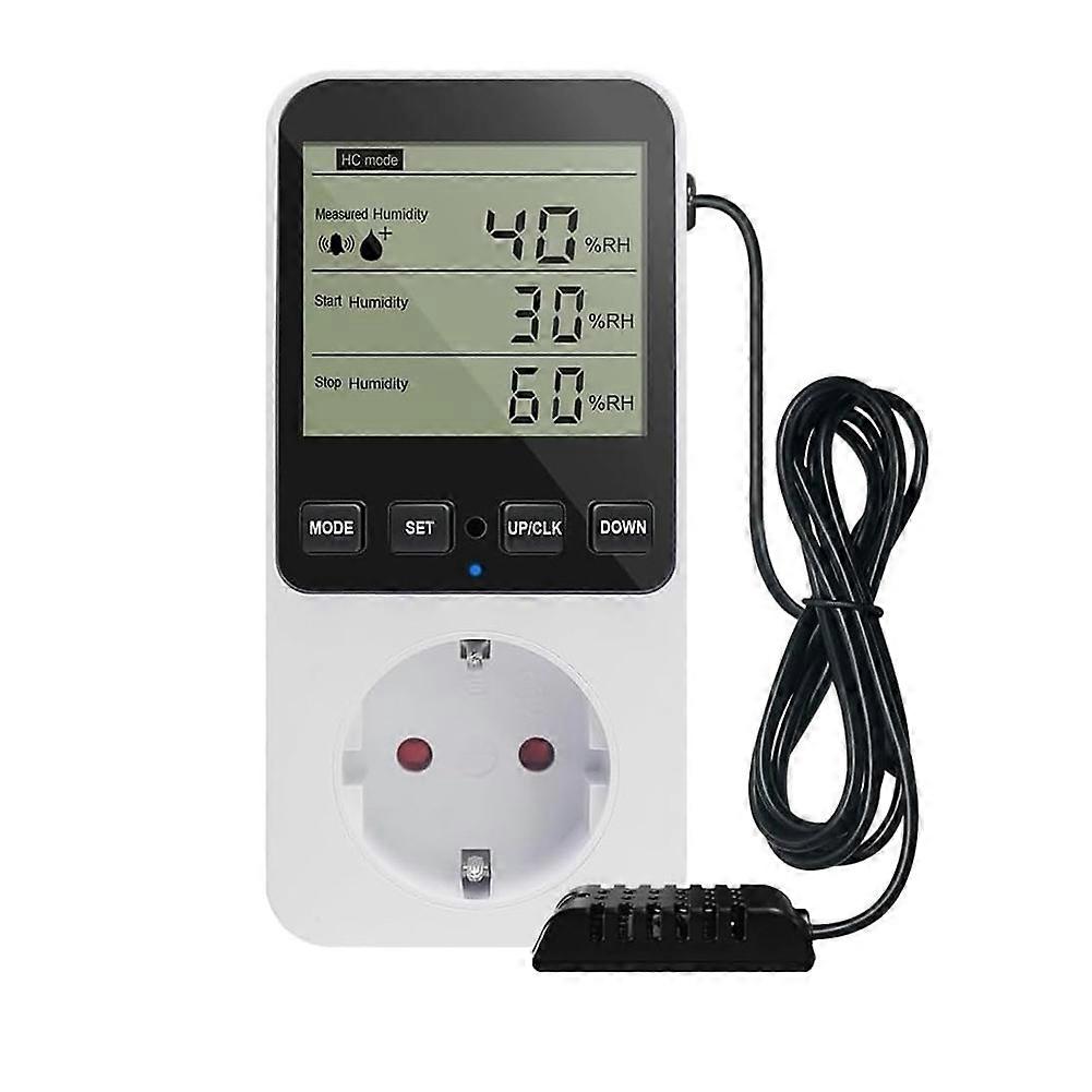 Contrôleur d'humidité, Prise de régulateur de température 230 V, Interrupteur de température, Thermostat de prise Swi