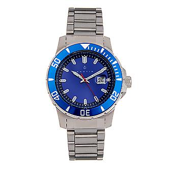 Nautis Admiralty Pro 200 Armbanduhr mit Datum - Blau