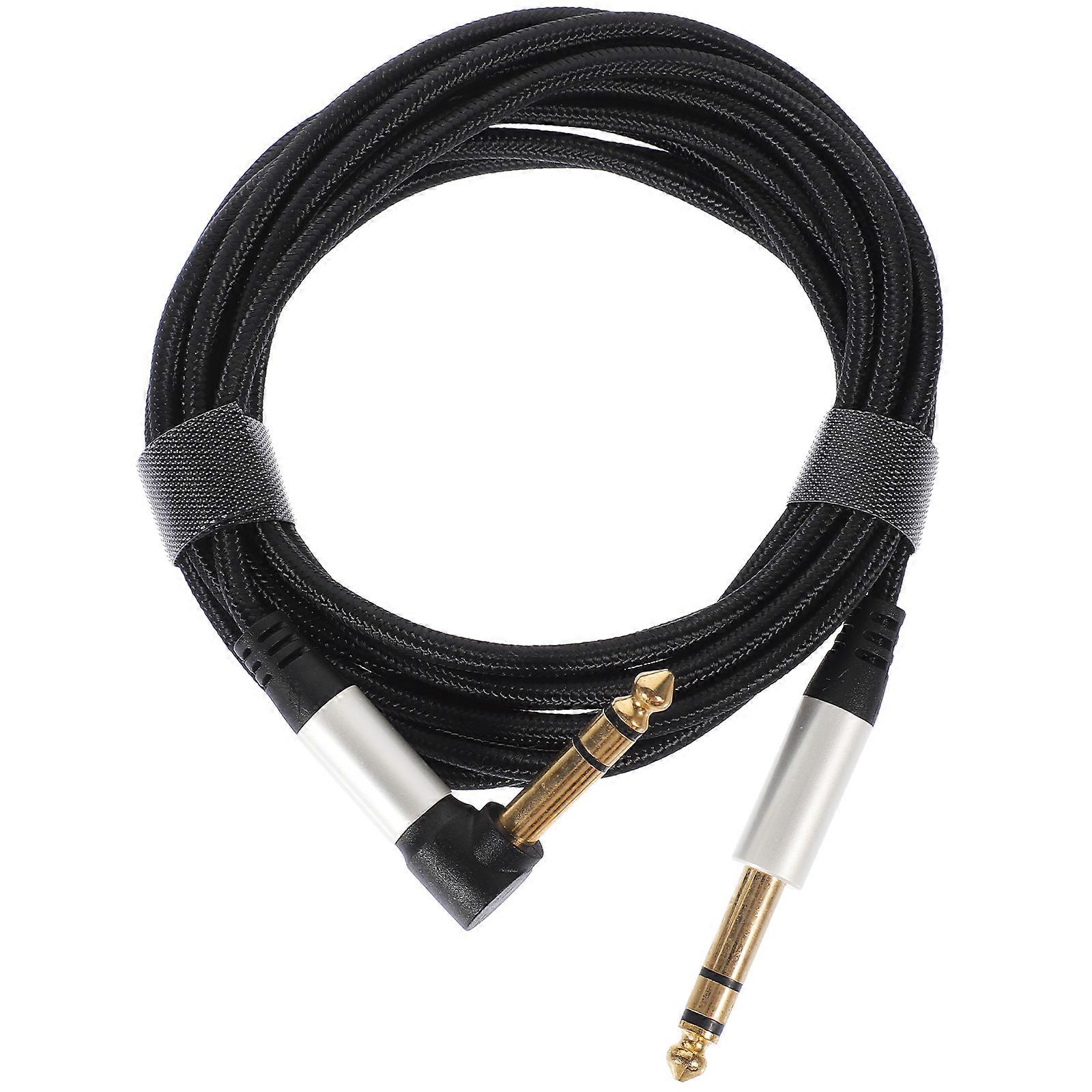 Guitar Patch Cable 6.35mm Guitar Effect Cable Guitar Audio Cable Bass Effector Cable Wire