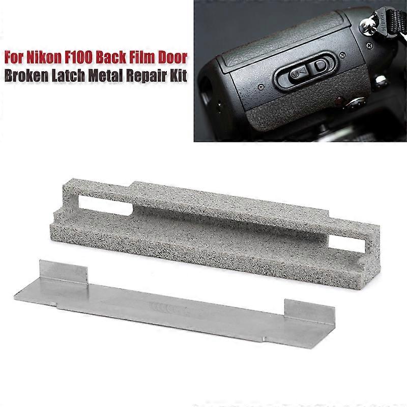 バックフィルムドア壊れたラッチ金属修理キットニコンF100カメラフィルム一眼レフ用