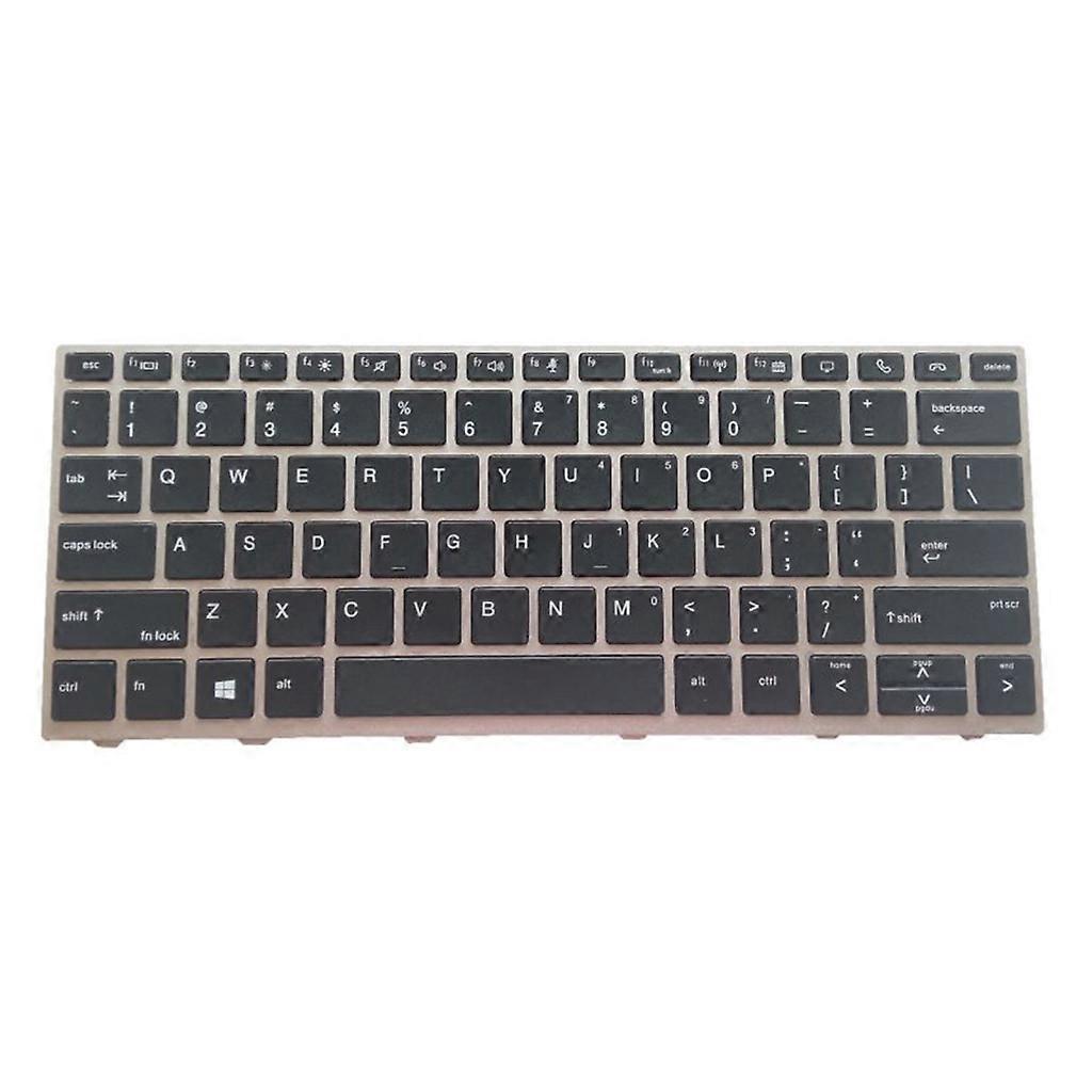 HP EliteBook 730 G5 / 830 G5 Series US Backlit Silver Keyboard Replacement
