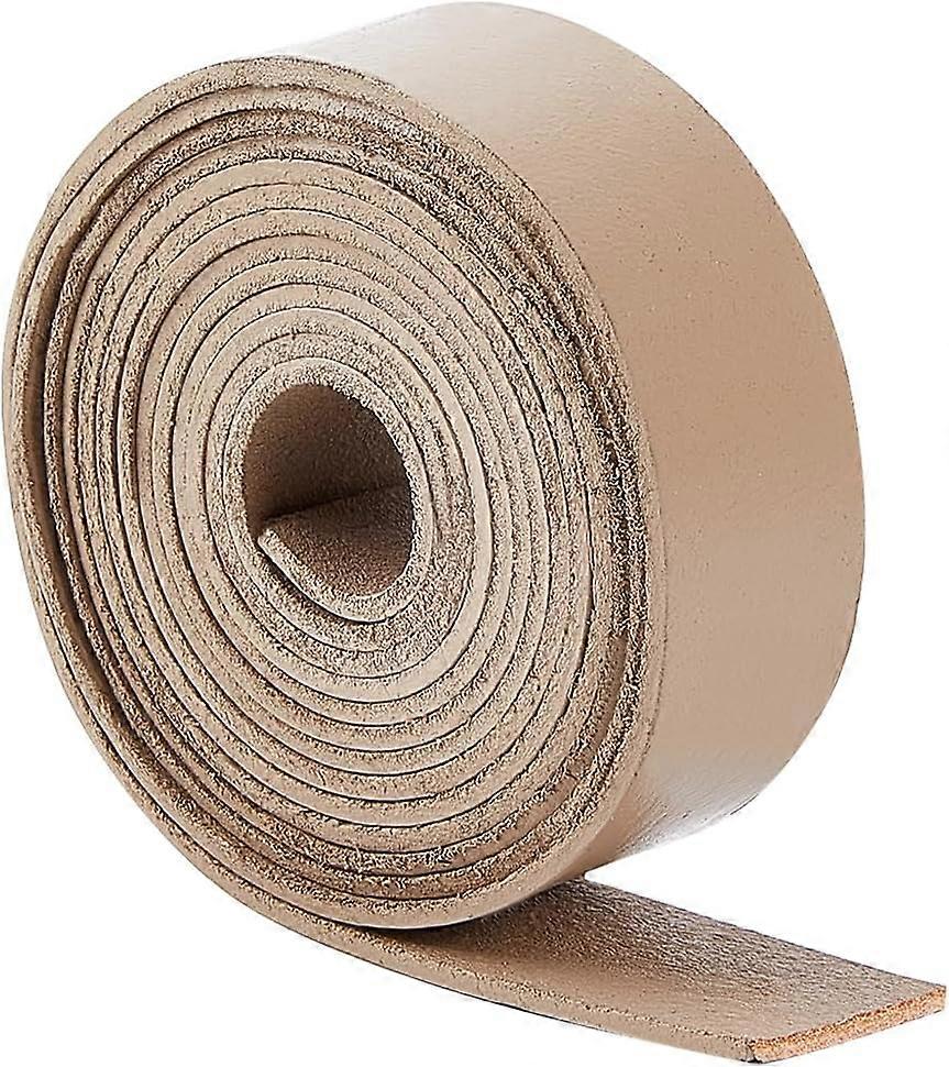 Leather Straps For Crafting - 0.8 Inch Wide, 39 Inch Long Flat Leather Strips For DIY, Belt Making & Projects-1141520