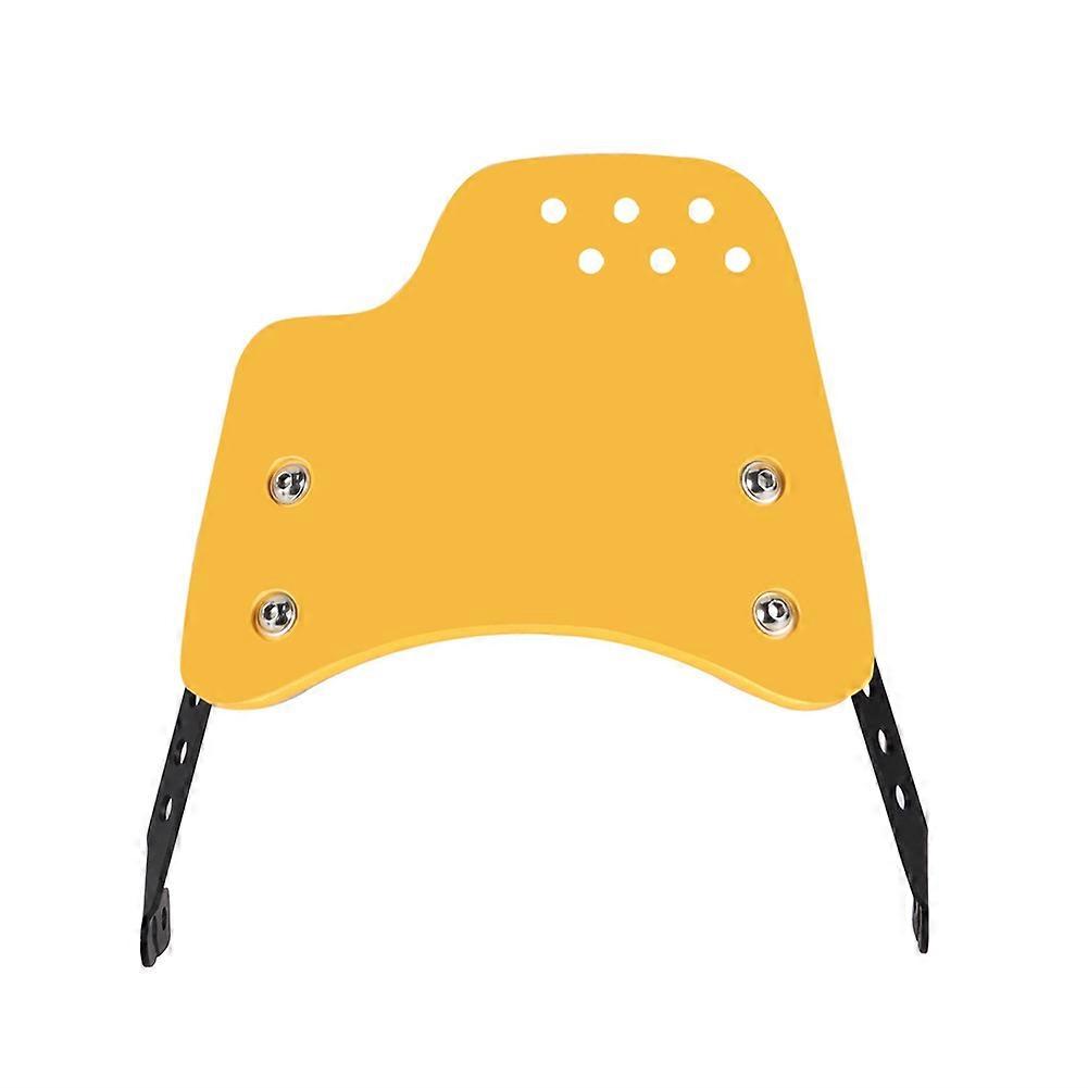 Motorcycle Windscreen Windshield Screen Protection for Scrambler 400 800(Yellow)