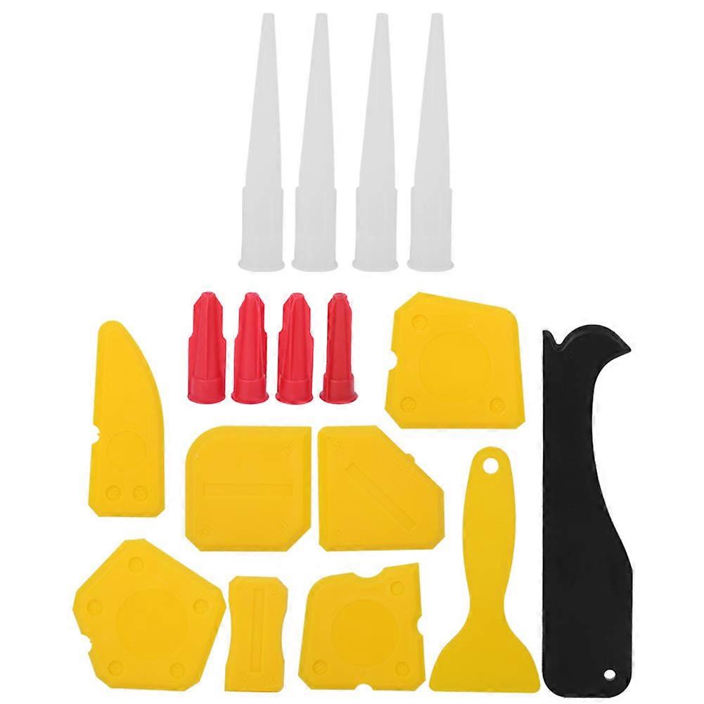 17pcs/set plastic kit spreader window kit schraper glas lijm afwerking tool kit