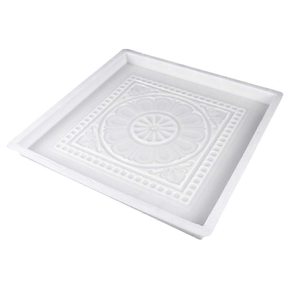 Plastic Pavement Mold Reusable Path Maker Mold Practical Concrete Cement Mold