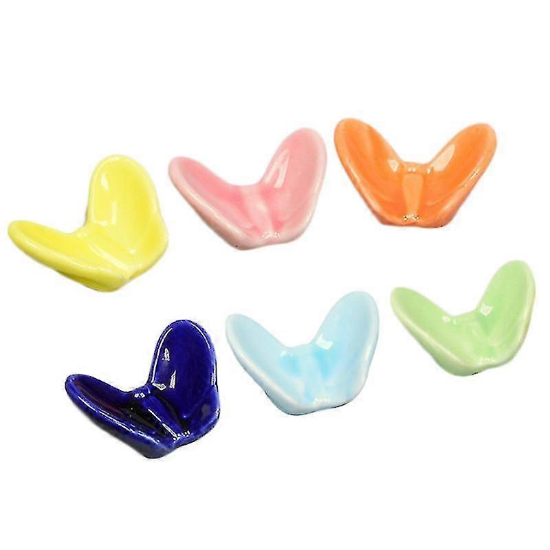 6pcs Colored Ceramic Rack