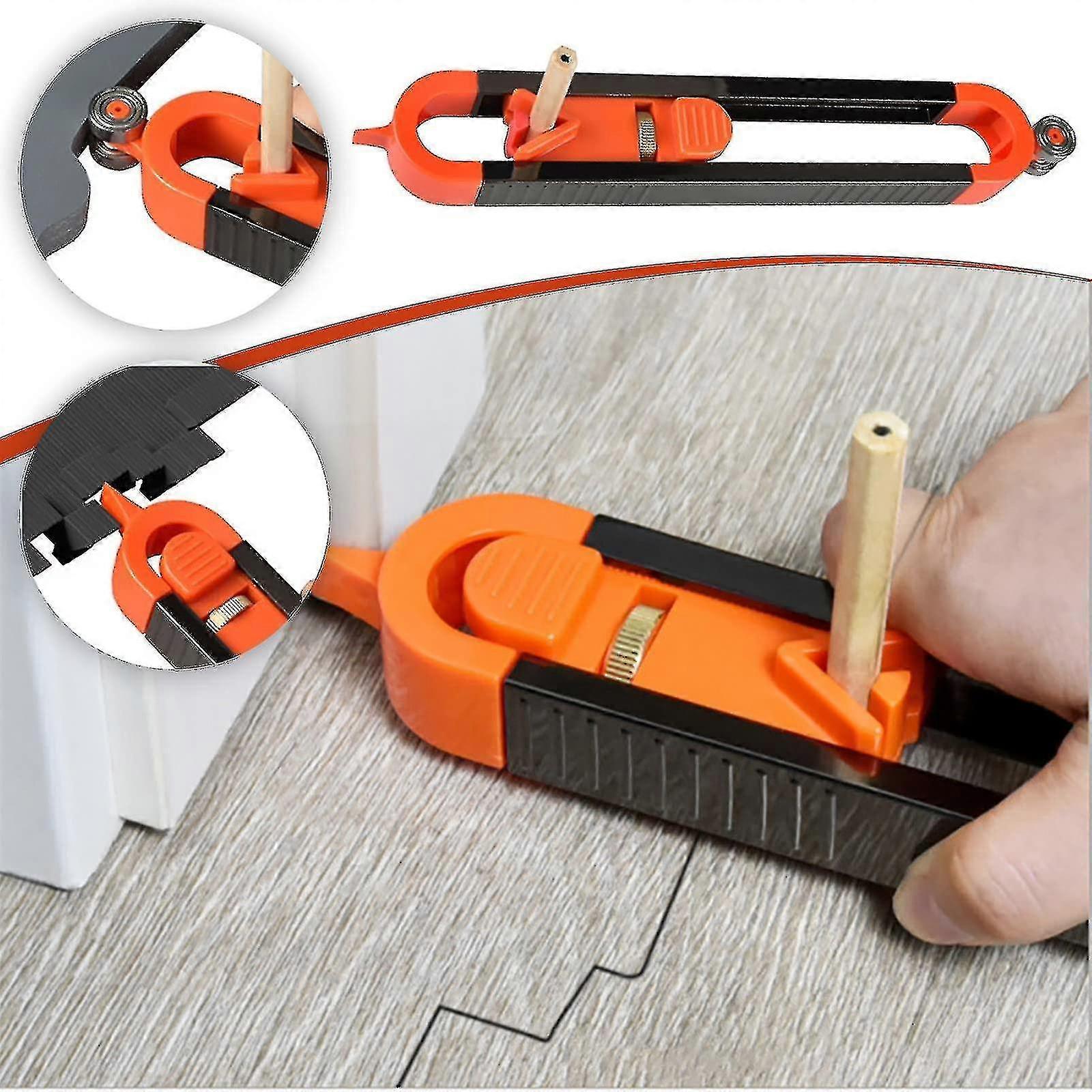 Woodworking Tool Contour Gauge Measuring Tool With Lock, Precise Shape Duplication
