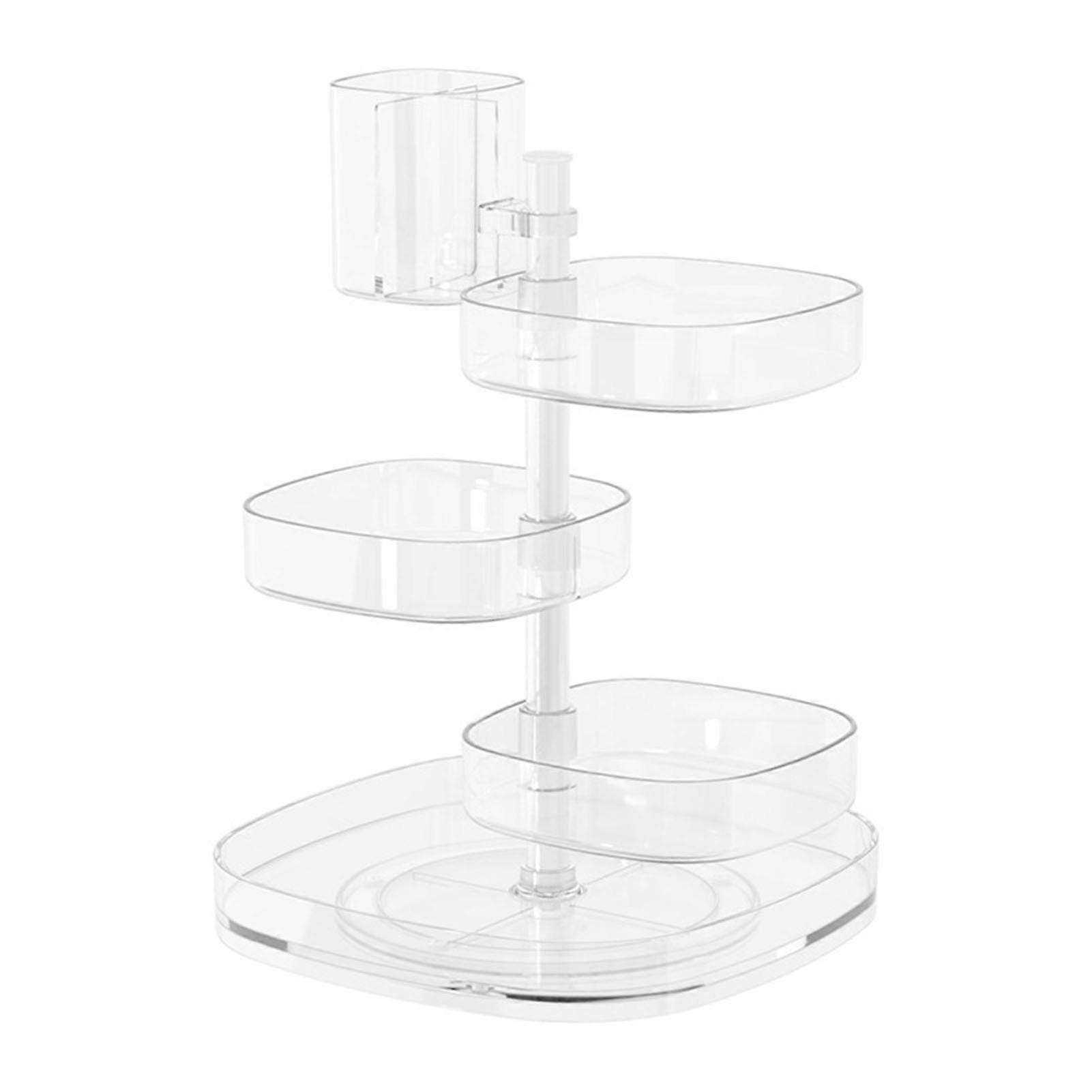 Makeup Organizer 360 Rotating Large Capacity Cosmetic Shelf for Bathroom Storage