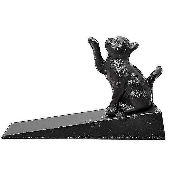 Solid Cast Iron Door Stop,lovely Cat Shaped Decorative Door Stop