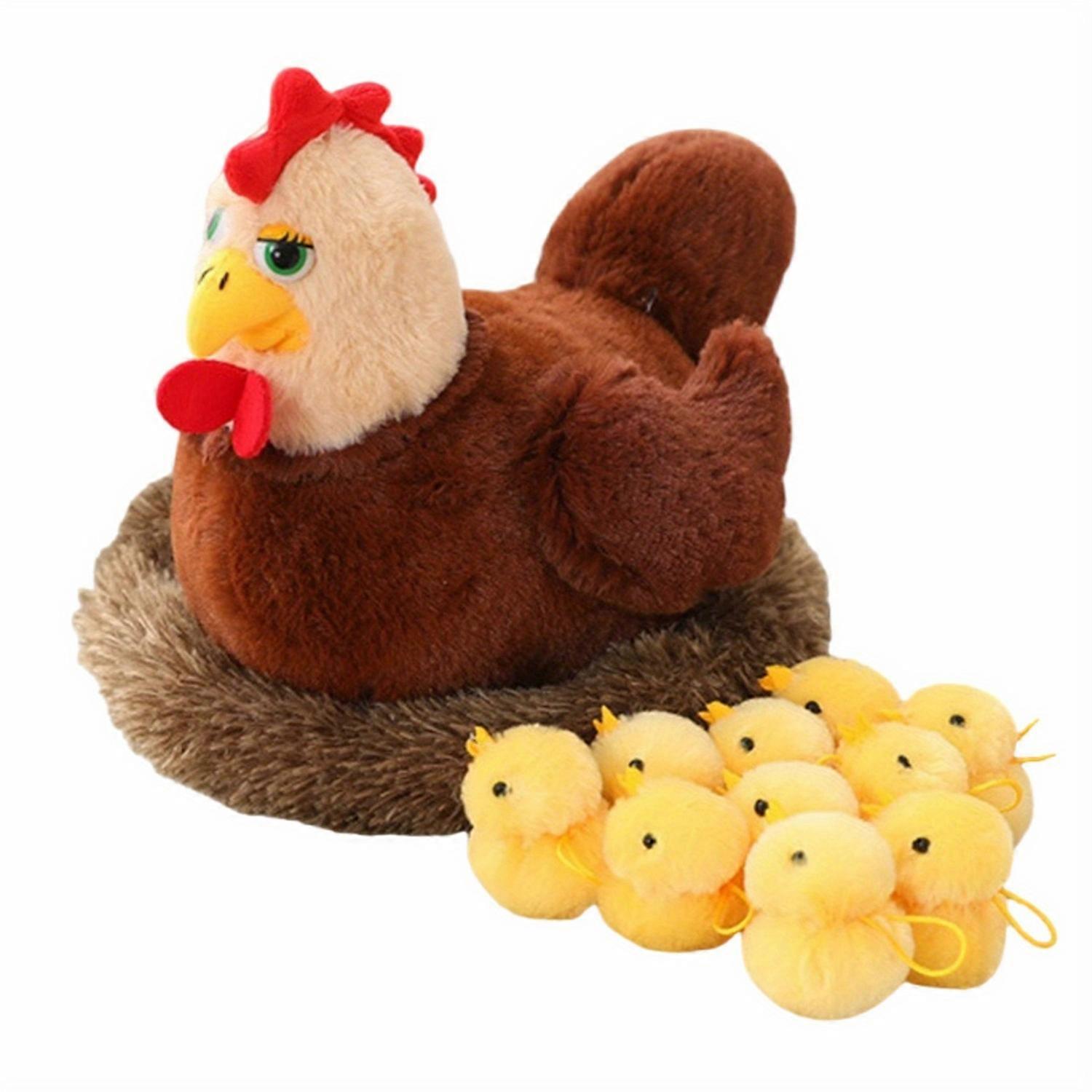 High-Quality Swan Family Plush Collectible – Video Game Themed Lifelike Animal with Nest Ideal Chris