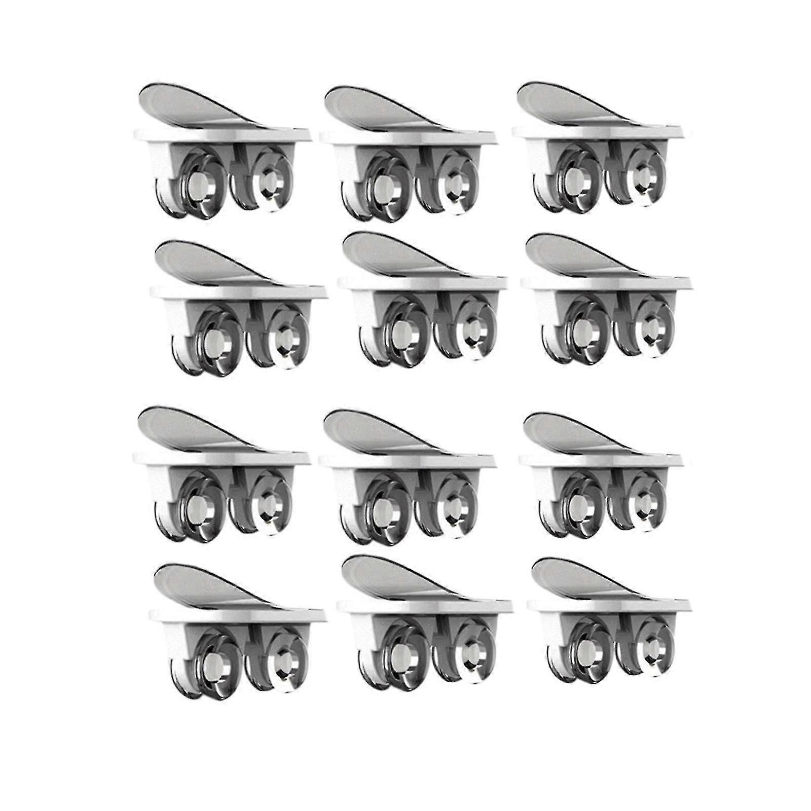 Adhesive Casters Pulley Rollers For Trash Can Storage Box One-way Wheels