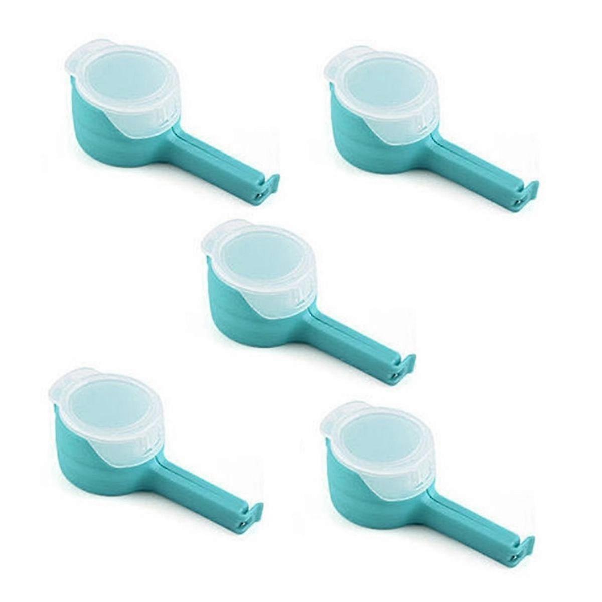 Bagging and Entrainment Pour Food Bag Holder Bag Sealing Clip with Inverted Mouth Reusable Plastic