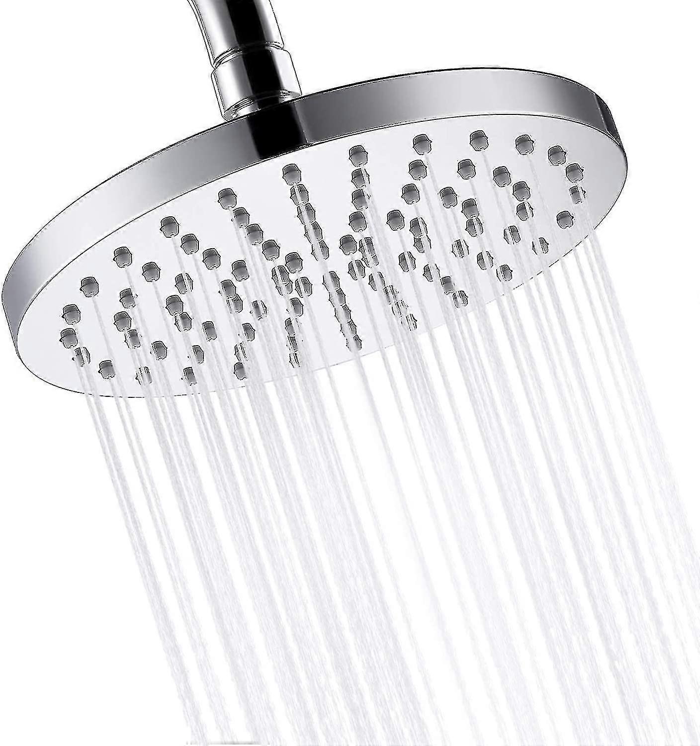 Shower Head Fixed Shower Head 20 Cm / 8 Inch Shower Head Bathroom Anti Limestone Swivel