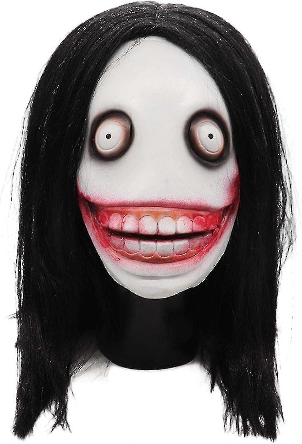大人のための怖いハロウィーンマスク、キラージェフマスク、ゴシックハロウィーンホラー装飾
