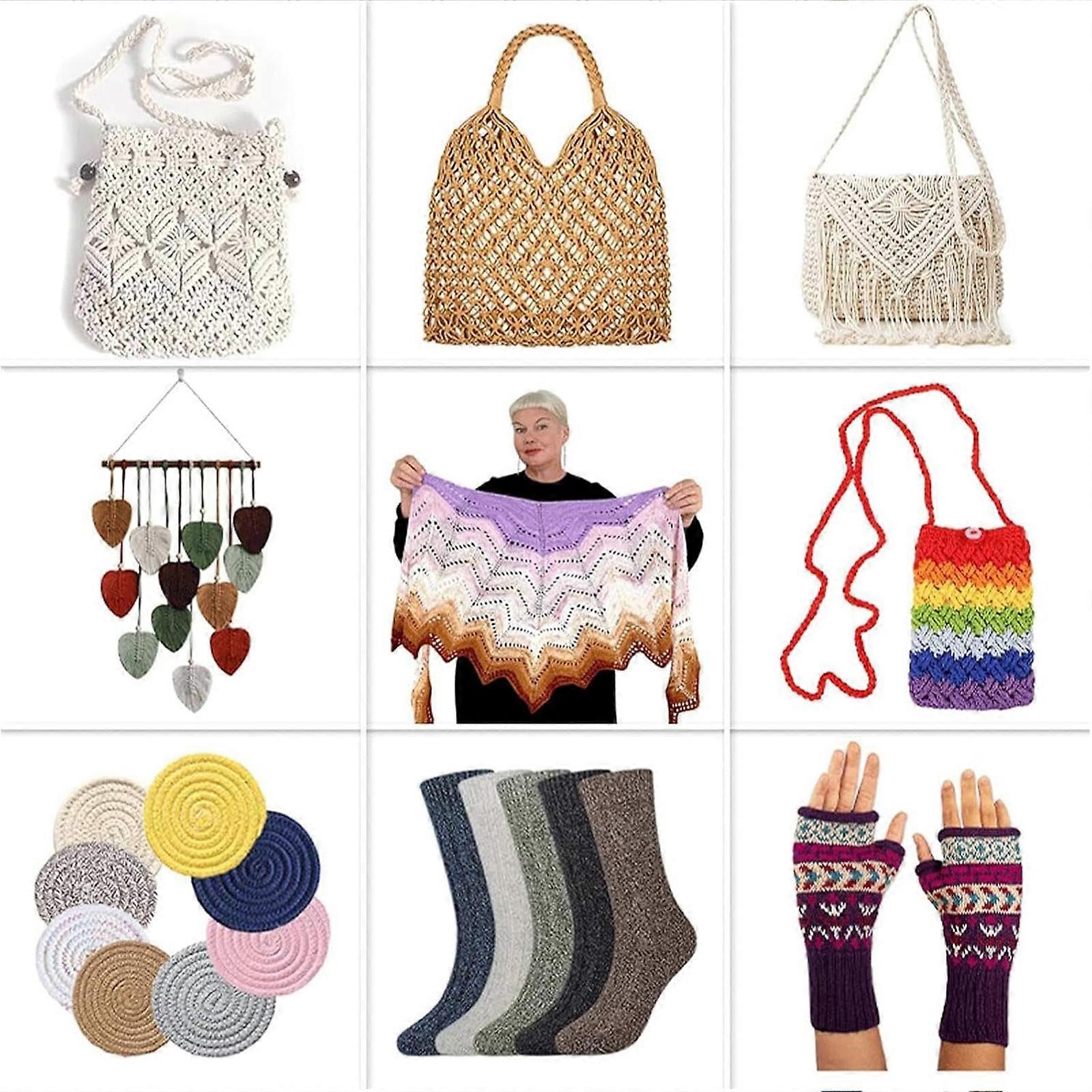 Garn Adventskalender 2025 - 24 Tage Häkelstich Markierung