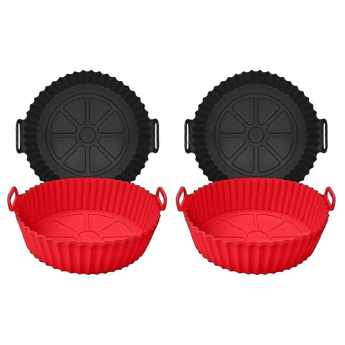 Air Fryer Liner Air Fryer Reusable Baking Pan Mat Food Non-Stick Air Fryer Accessories Kitchen Uten