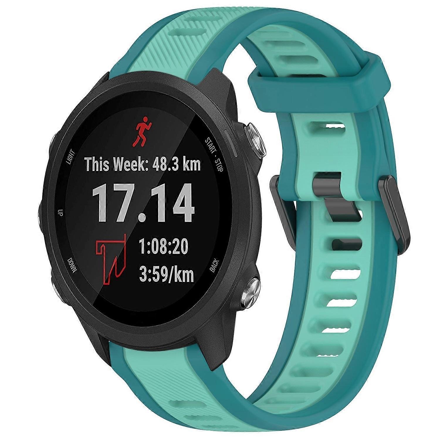 20mm Silicone Strap For Garmin Forerunner 245 / 245 Music