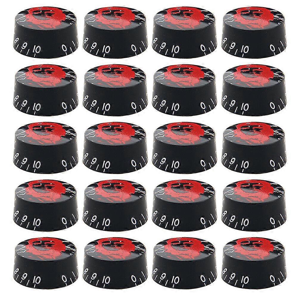 20 Pcs Speed Guitar Knobs Hatbox for Gibson LP Guitar Parts