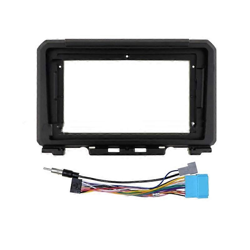 9 Inch Car Fascia Radio Panel for JB64 2018-2020 Stereo Frame Plate Adapter Mounting Dash Bezel Kit