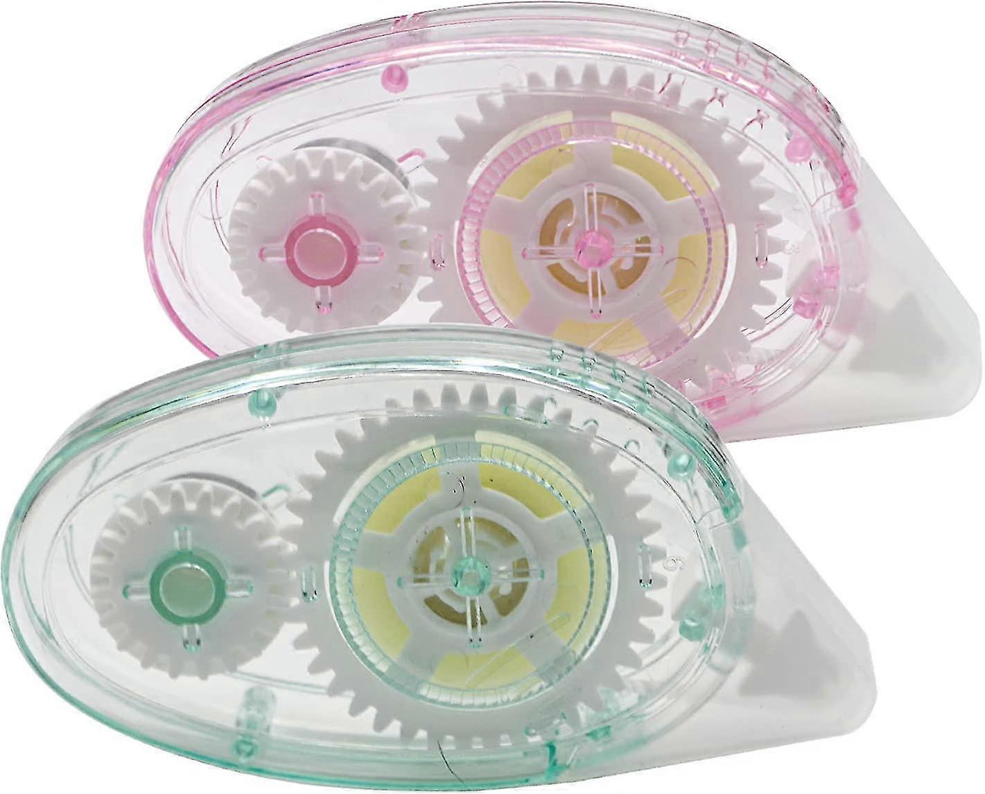 2pcs Glue Roller, Permanent Adhesive Glue Tape Double Side Scrapbook Runner Tape