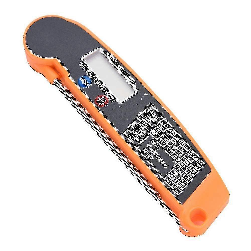 Kjøkkentermometer digitalt multifunksjonelt mattermometer sammenleggbart (a-5-f6)
