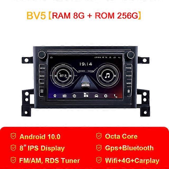 2 Din Android 10.0 Car Radio Multimedia Player For suzuki GRAND VITARA 2005 2015 Carplay DSP 4G IPS Auto GPS Navigation