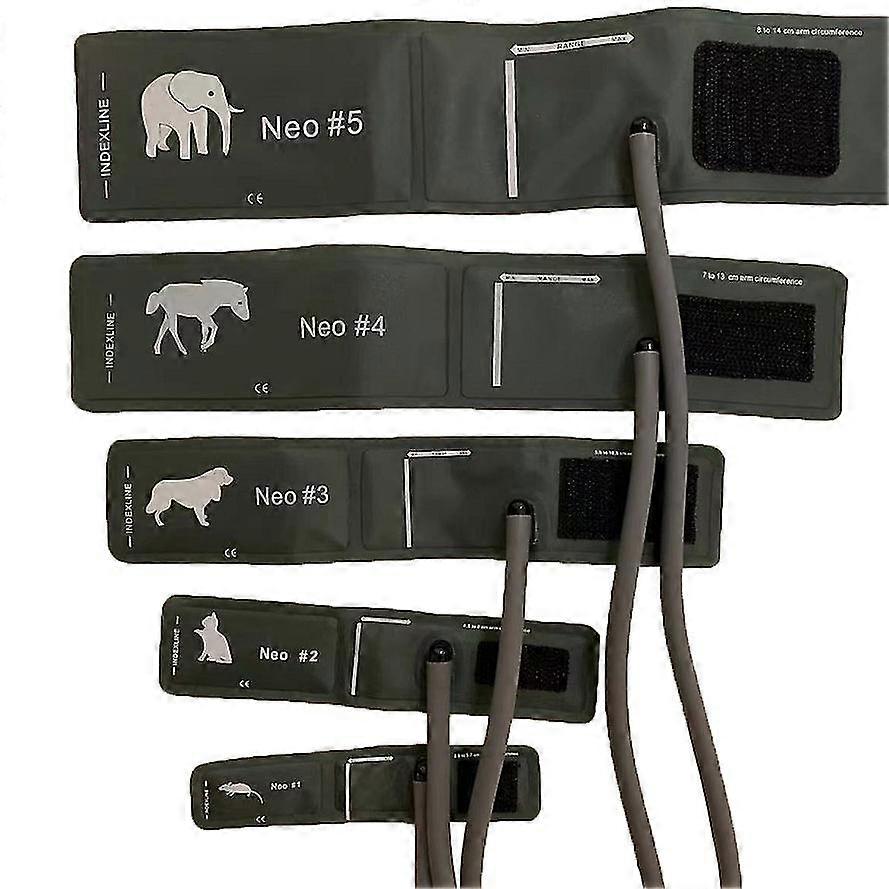 Vet Use Cuff Tiere Manschette Contec08a Pressure Mon Manschette 5 Typen /Katze/Hund/Pferd/ mit Konnektor Manschetten in allen Größen