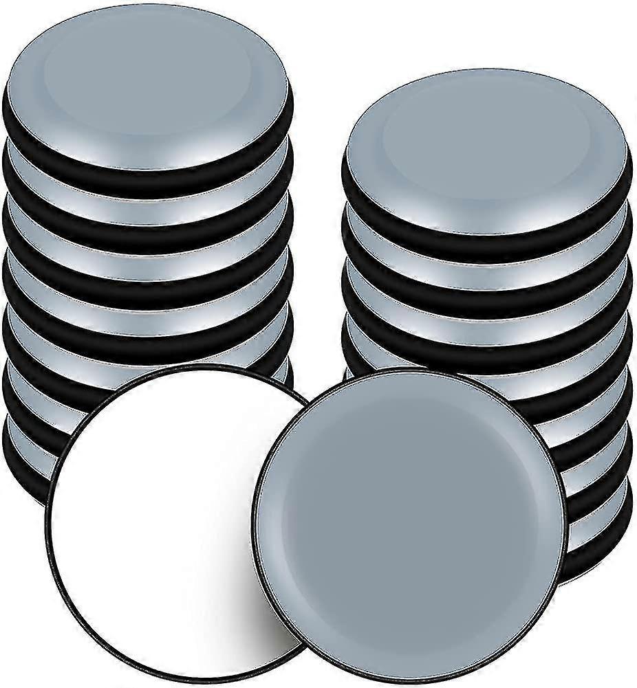 møbelglider, 16 teflon runde selvklebende møbelskinner