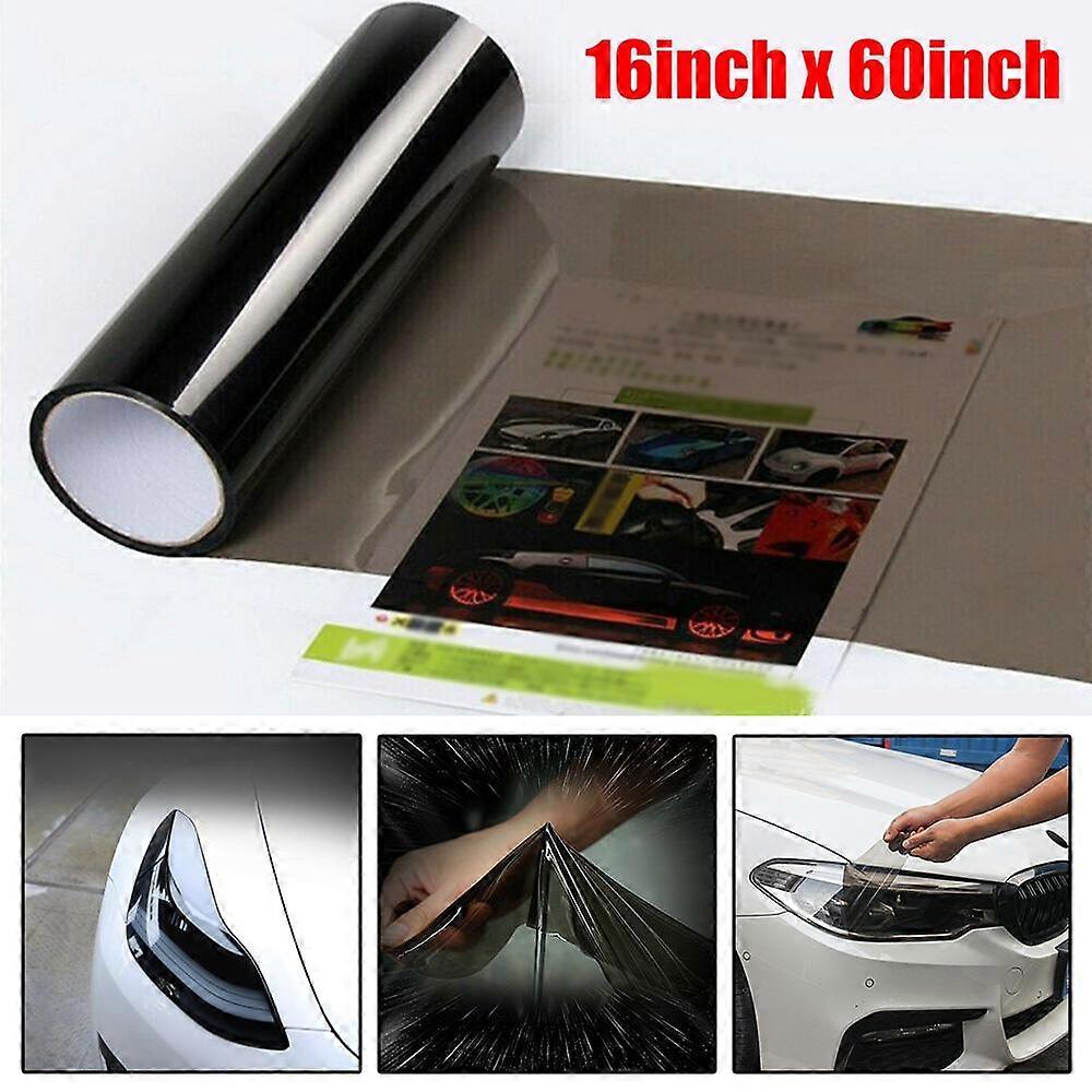 Accessory Car Light Film For Headlight Brake Lights Gloss 40cm X 150cm Practical