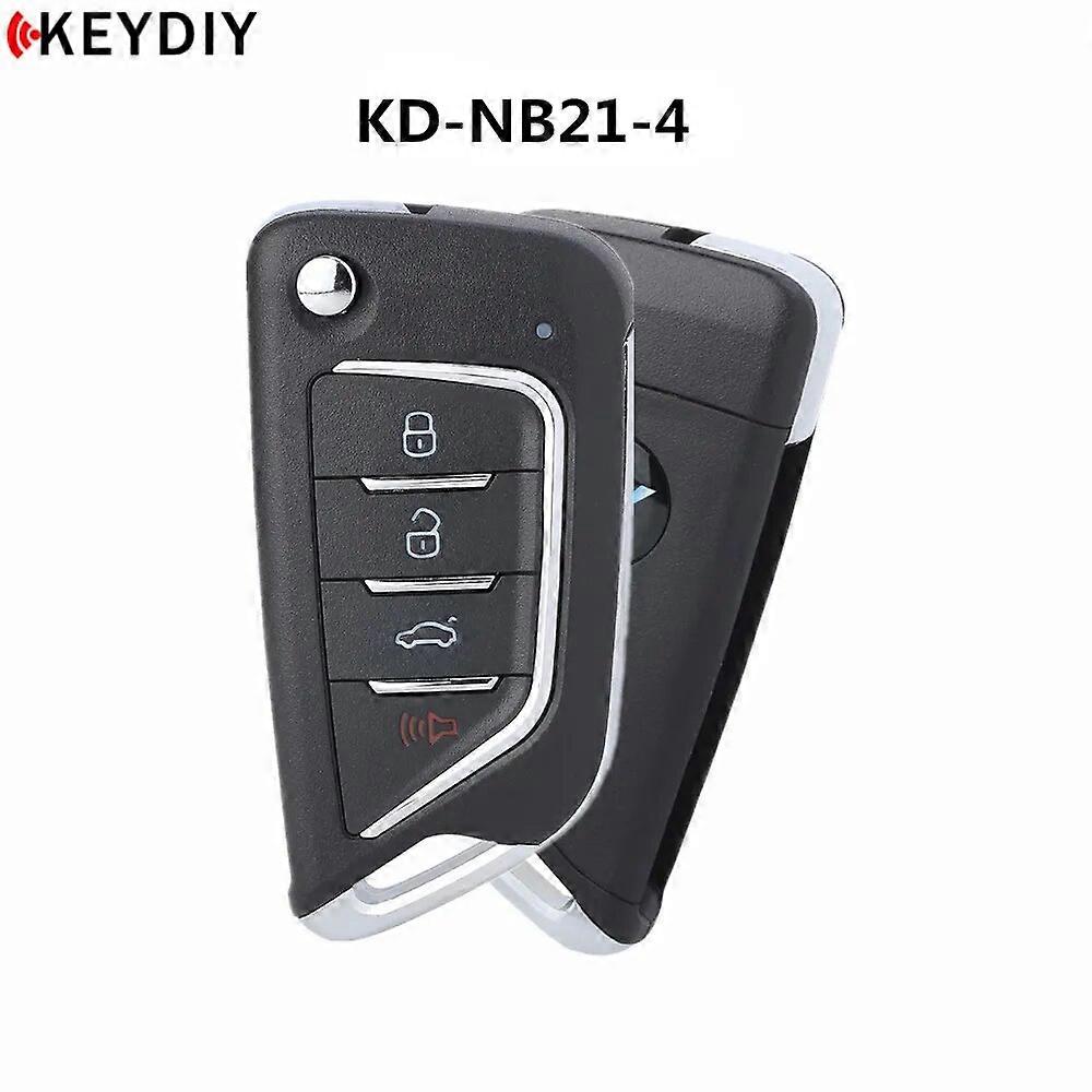 KEYDIY KD MINI B21-3 B21-4 NB21-4 3/4 Buttons Blank Remote Car Key For KD900/KD-X2 Key Programmer B/NB Series Remote Control
