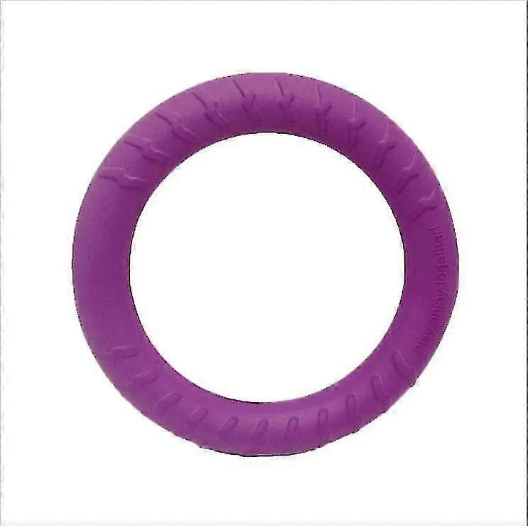 YYH-Pet Toy Pull Ring Side Bite Resistance Color Pull Ring Large Dog Training RingPurple