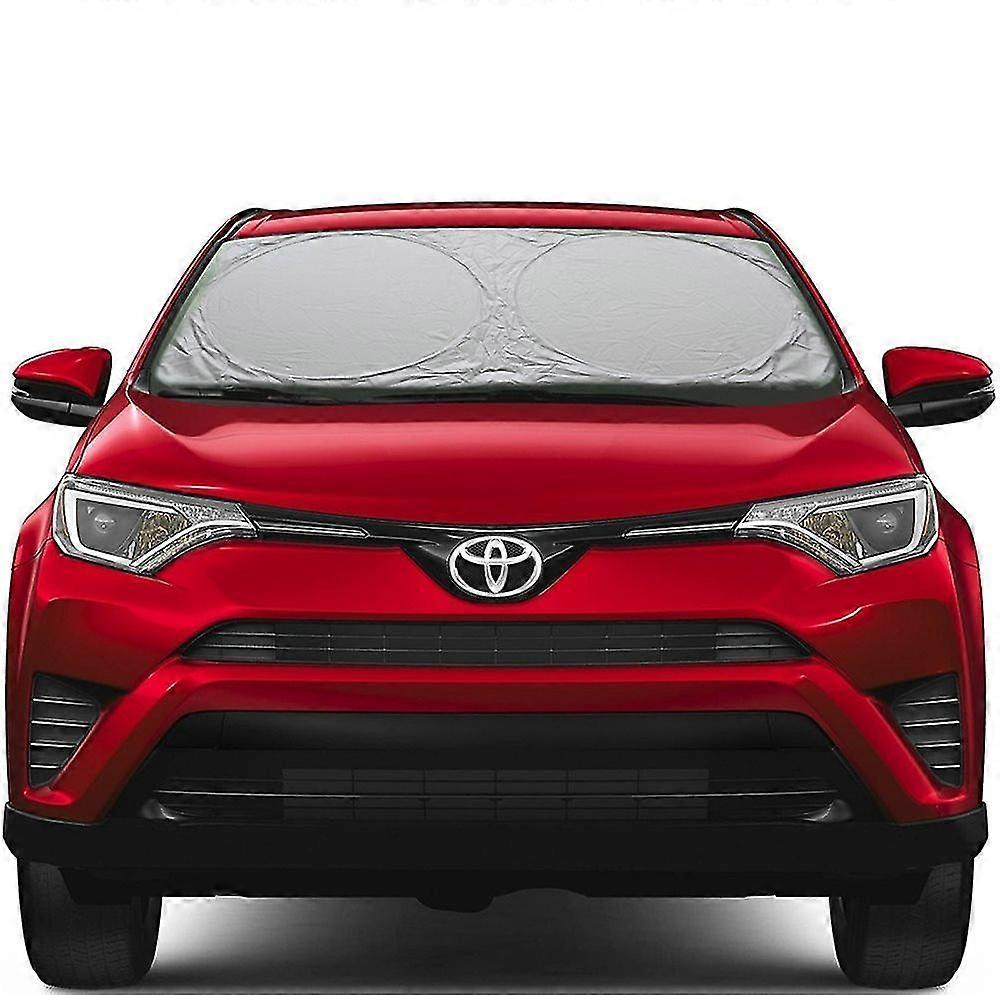 Car Windshield Sun Shade Foldable Umbrella Reflective Sunshade