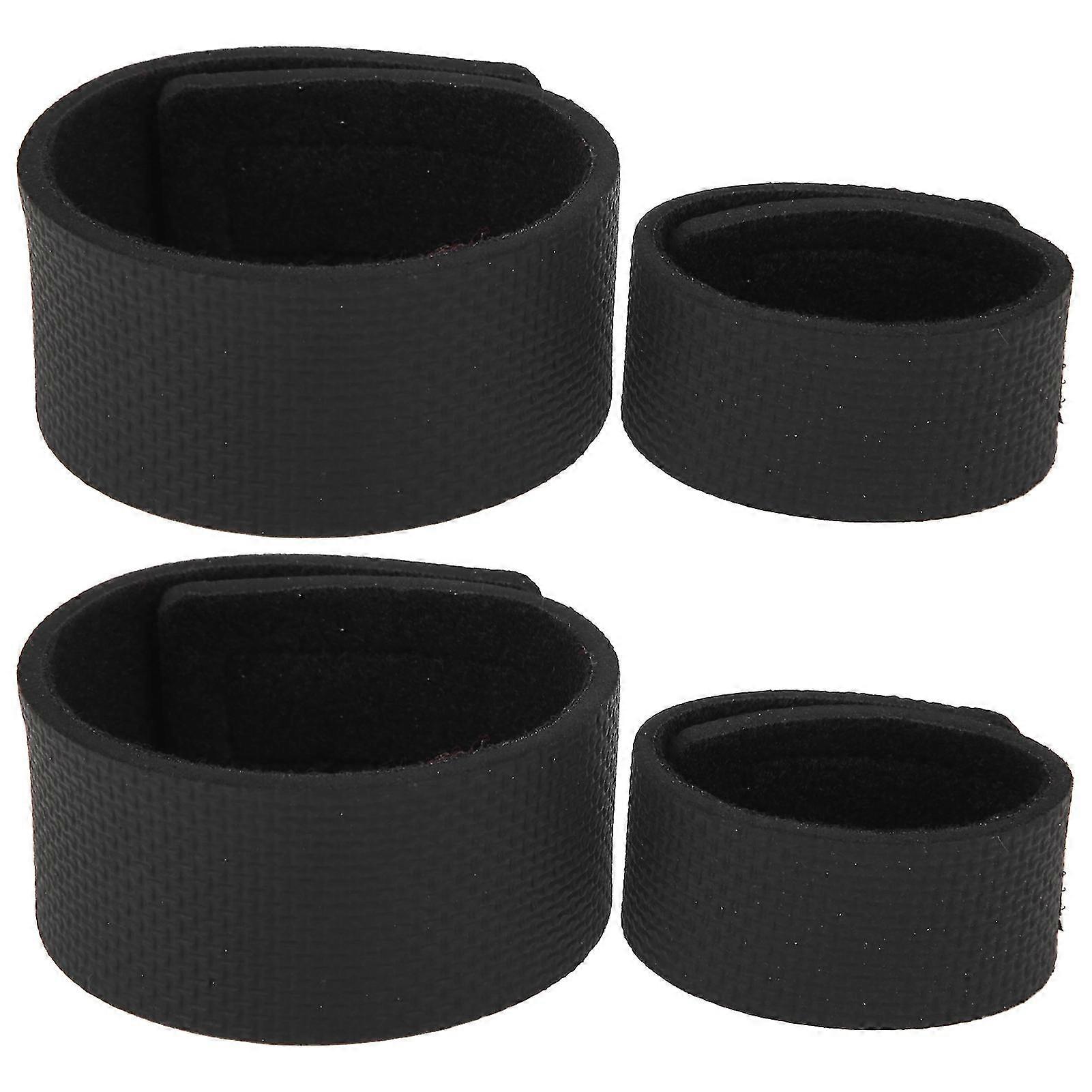 Fishing Rod Hook and Loop Straps - Anti-Slip Pole Fixing Band Rod Wrap Holder Accessory